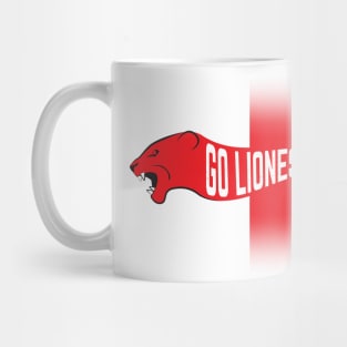 Go Lionesses - get behind the England football team Mug